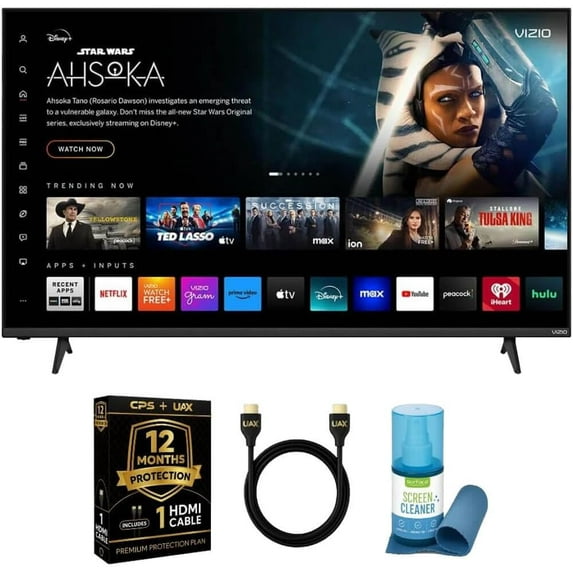 VIZIO 65-Inch 4K UHD LED Smart TV Bundle Dolby Vision HDR10+ VRR Alexa ...