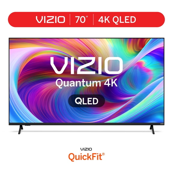 VIZIO 70" Class Quantum 4K QLED HDR Smart TV (NEW) VQD70R-10
