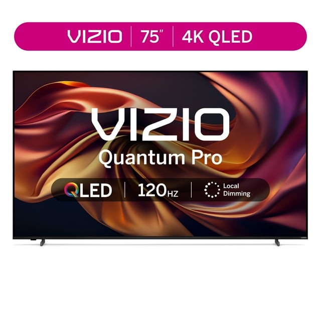 VIZIO 75" Class Quantum Pro 4K QLED HDR 120Hz Smart TV (NEW) VQP75C84