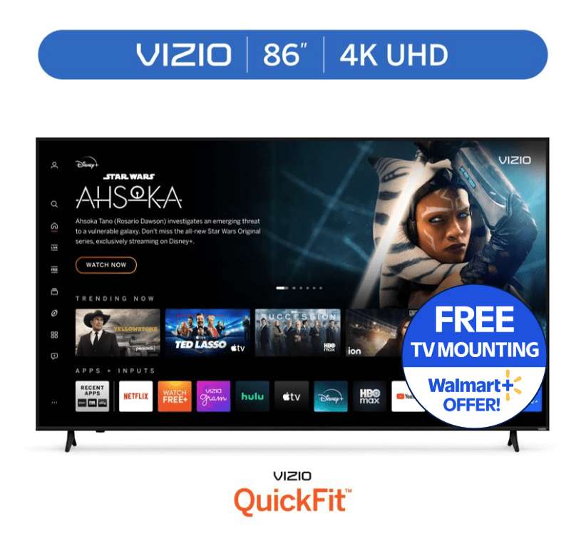 VIZIO 86 Class 4K UHD LED HDR Smart TV (V4K86C-08)