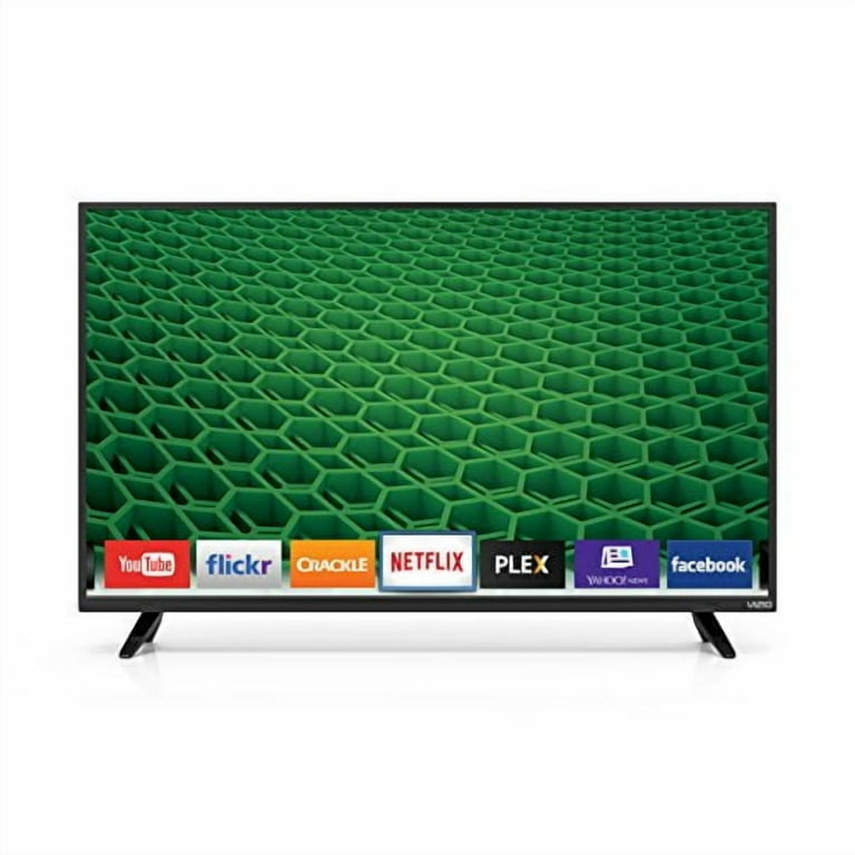 VIZIO D-Series 40 Inch Smart LED TV, 1080p Full HD, Built-in Wi-Fi