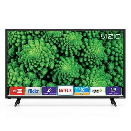 VIZIO 50" 1080p LED Smart TV with Remote control & Power cable, D50-D1