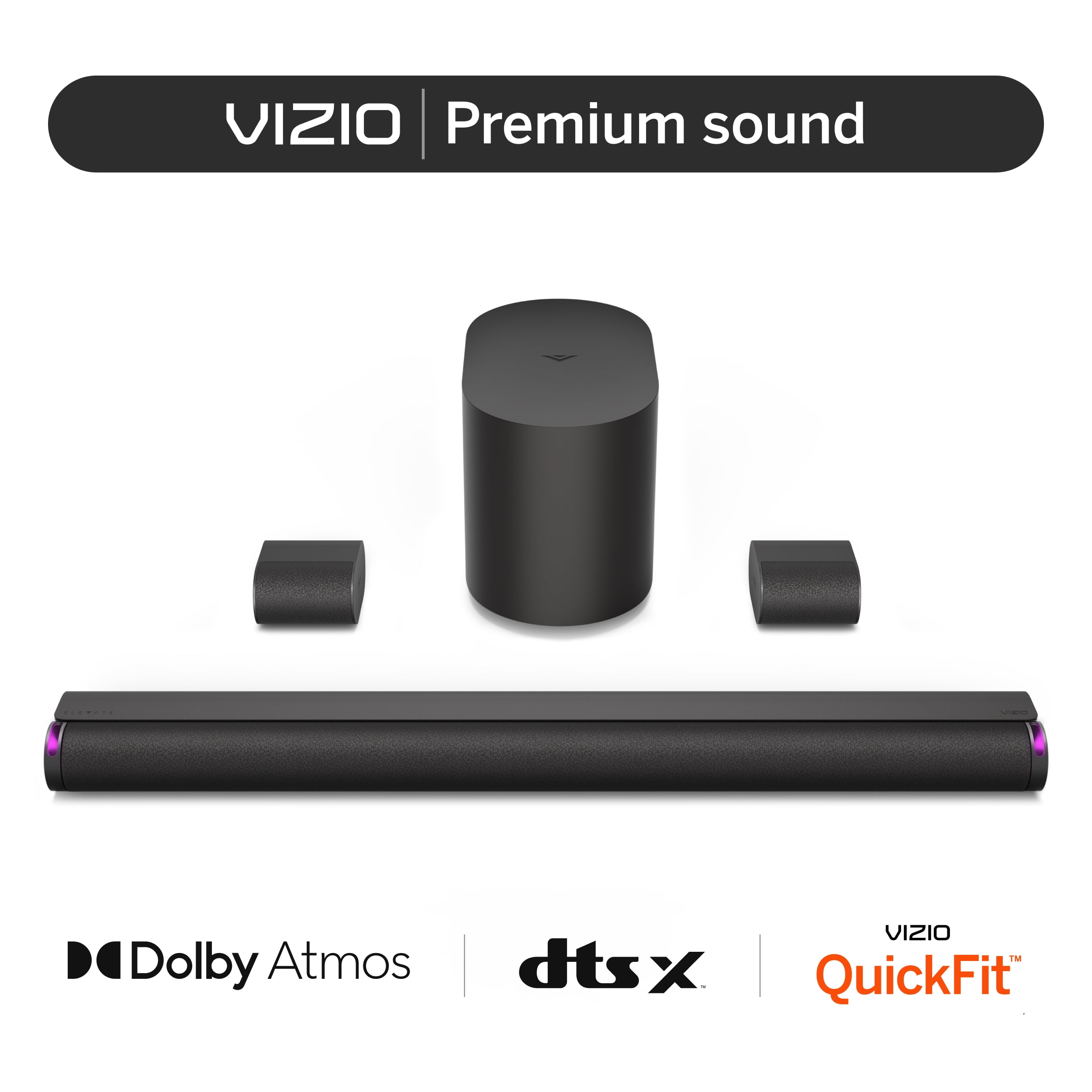 VIZIO Elevate SE 5.1.2 Soundbar w/ Dolby Atmos & DTS:X (NEW) SL512X-0806