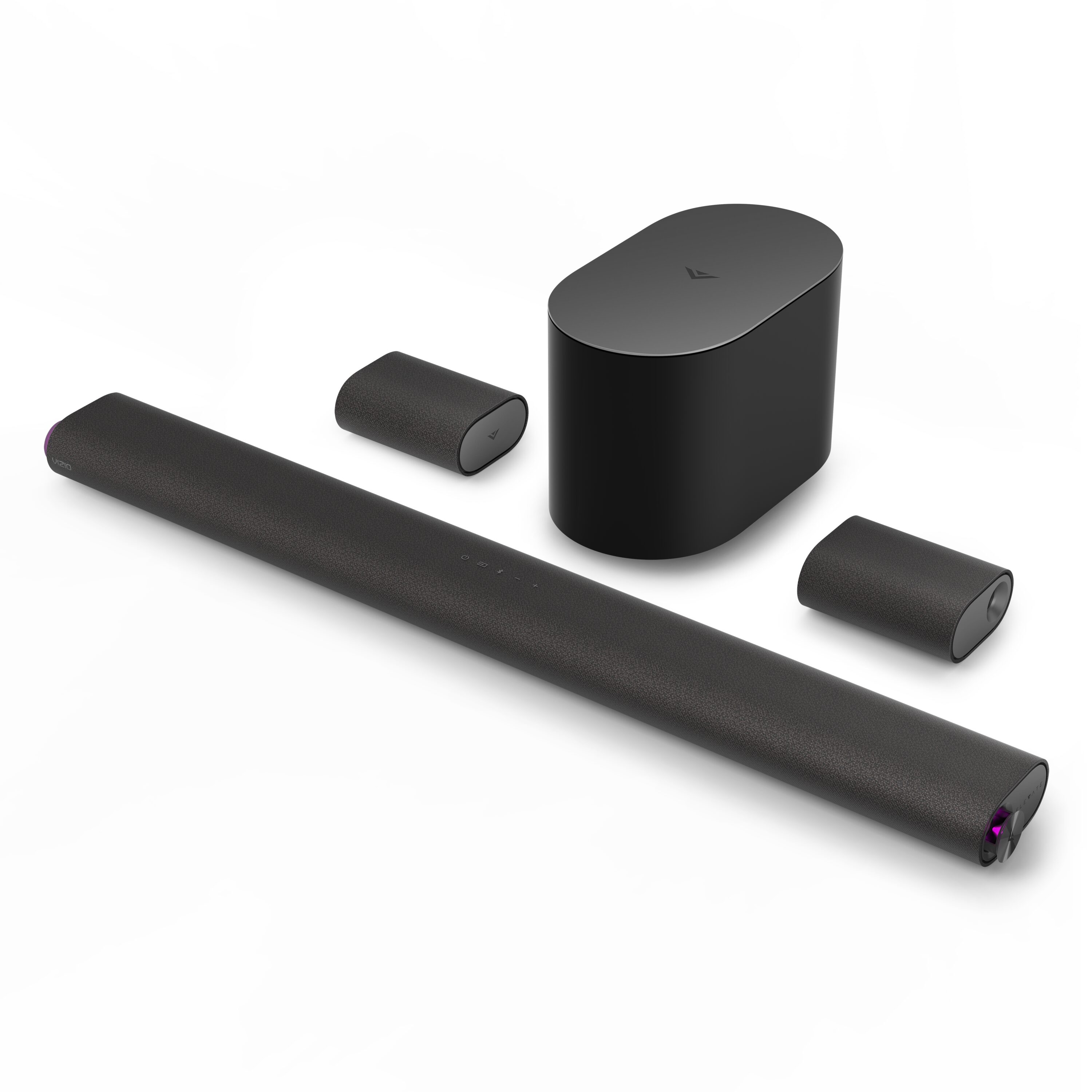 VIZIO M-Series Elevate 5.1.2 Sound Bar with Dolby Atmos and Wireless Subwoofer - M512e-K6 - image 1 of 25