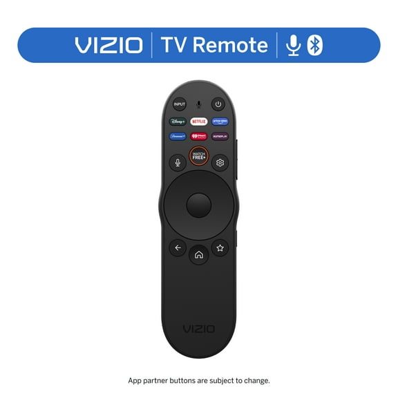 VIZIO TV Remote, Voice Control & Bluetooth Compatible - XRT270R
