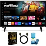 VIZIO VFD32M 32" 1080p Full HD Smart TV Bundle – Alexa Compatible, Bluetooth, HDR, HDMI VRR, ThinFrame Design w/UAX HDMI Cable, 12 Months CPS Protection, Screen Cleaner with Microfiber