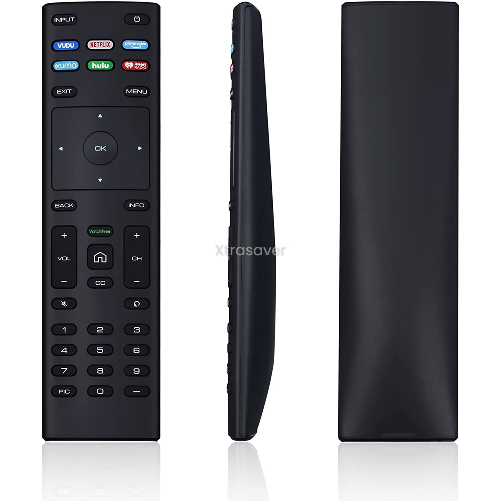 VIZIO XRT136 Smart HDTV Remote Control w/ WatchFree 2019 Version