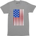 thumbnail image 1 of VIntage Baseball Bat American USA Flag Gift US Men's Trend 2019 Tee Shirt, 1 of 4