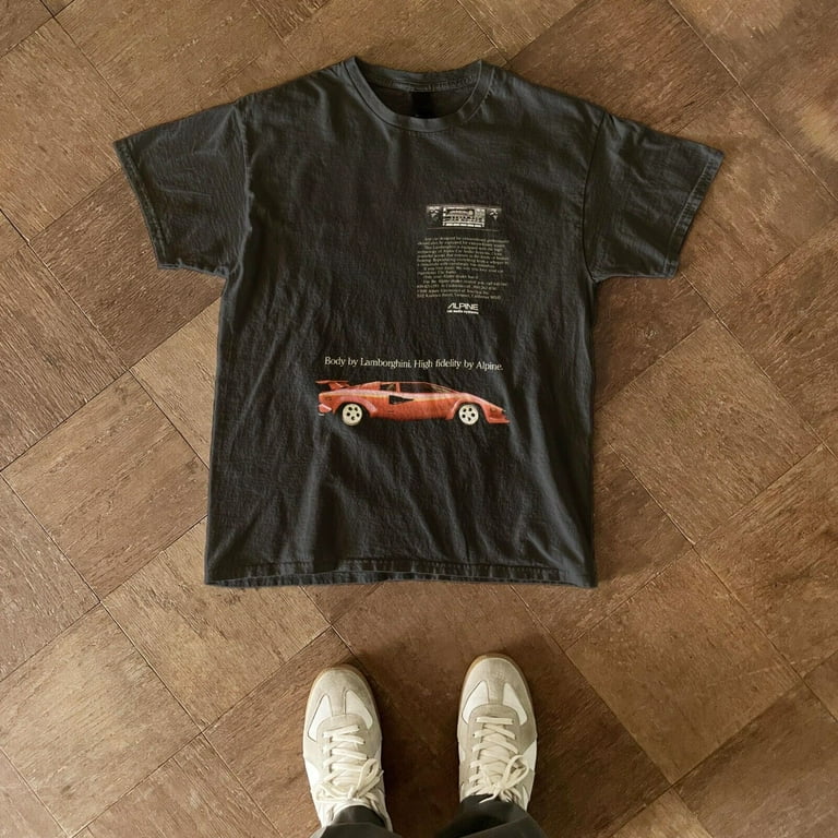 Vintage lamborghini shirt cheap