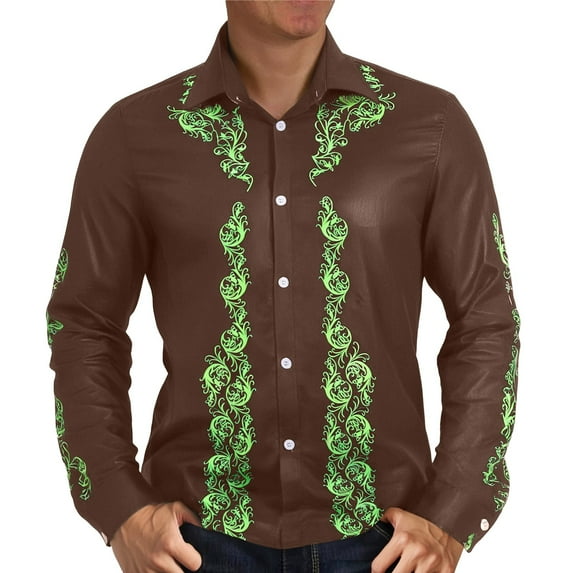 VJATTWR 1 Pack Long Sleeve Shirts for Men - Wicking Sun T-Shirts for Fishing Workout Gym Xxxxxl