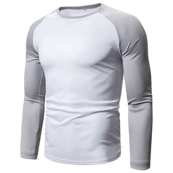 VJATTWR 1 Pack Long Sleeve Shirts for Men Wicking Sun Tee Shirts Workout T Shirts Xl