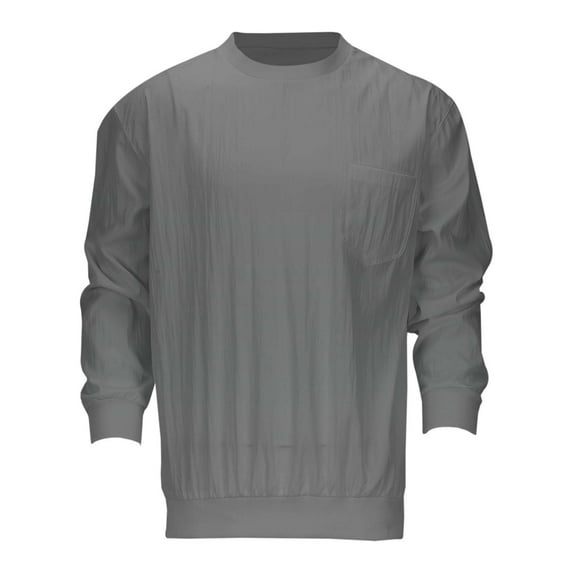 VJATTWR 1-Pack Men's Long Sleeve Turtle Neck T-Shirt S