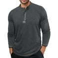 thumbnail image 1 of VJATTWR Shirts for Men Pullover Winter Thicken Thermal Travel Long Sleeve Casual Mens T-Shirts Round Neck Xl, 1 of 8