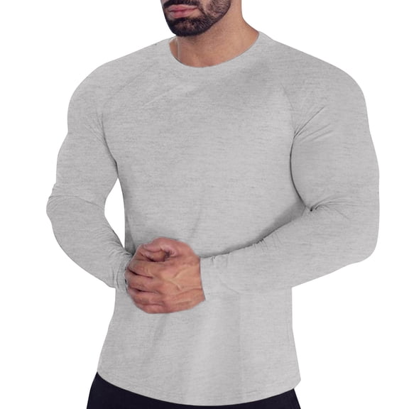 VJATTWR Graphic T-Shirt with Long Sleeve Thermal Sleeves From , Men’S and Big Men’S L