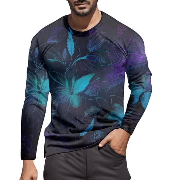 VJATTWR Long Sleeve Lightweight Breathable T-Shirt Xl
