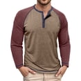 thumbnail image 1 of VJATTWR Male Men Crew Neck Long Sleeves T-Shirt White Small M, 1 of 8