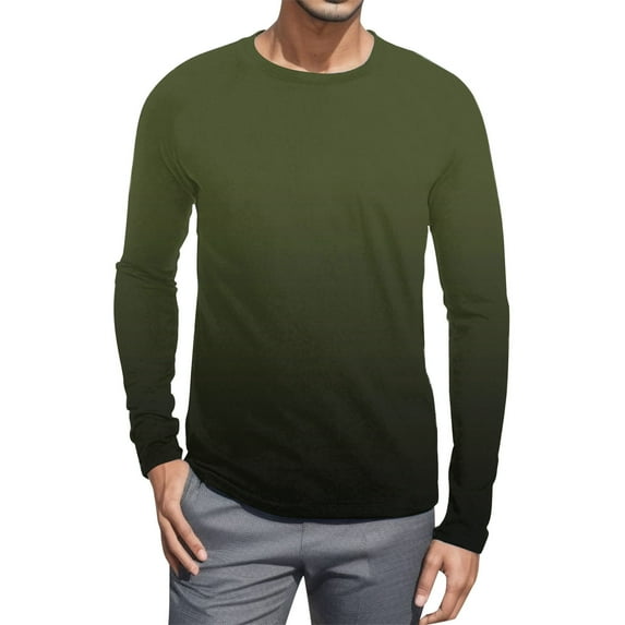 VJATTWR Men Long Sleeve Pullover High Neck Turtleneck Stretch Slim Basic T Shirt Tee Top Xxl