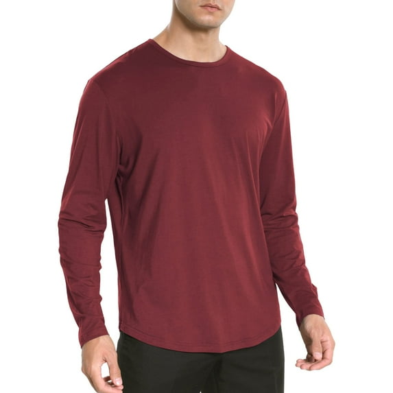 VJATTWR Men Long Sleeve T-Shirt - Heavy Men T-Shirts - Mens Long Sleeve Shirt Xl