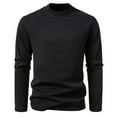 thumbnail image 1 of VJATTWR Men's 3-Button Pullover T-Shirt Long Sleeve Crew Neck Xxxl, 1 of 3