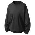 thumbnail image 1 of VJATTWR Men's Big & Tall Long Sleeve T-Shirts, Extended Sizes Cotton Blend Tee, Comfortable Loose Fit Xl, 1 of 3
