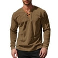 thumbnail image 1 of VJATTWR Men's Crewneck Striped T-Shirt Soft Elastic Tees L, 1 of 4