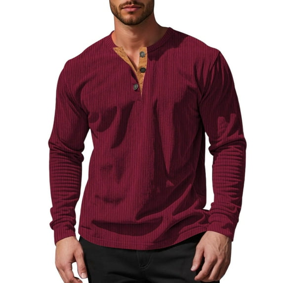 VJATTWR Men's Crewneck Striped T-Shirt Soft Elastic Tees S