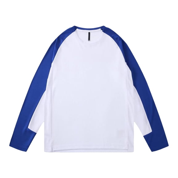 VJATTWR Men's Long Sleeve Graphic Tee, Vintage Style Print, Preshrunk Cotton, Unique Design T-Shirt S