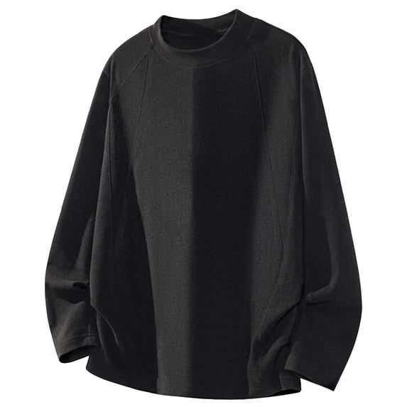 VJATTWR Men's Long Sleeve Pocket Tee, Garment Washed for Softness, Vintage Feel, Comfortable Fit Xxxl