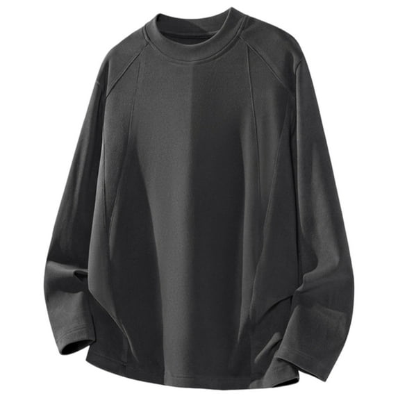 VJATTWR Men's Long Sleeve Pocket Tee, Garment Washed for Softness, Vintage Feel, Comfortable Fit Xxxl