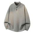 thumbnail image 1 of VJATTWR Men's Long Sleeve Raglan , Baseball Tee, Set-In Sleeve, Classic Three-Quarter Sleeve Look L, 1 of 4