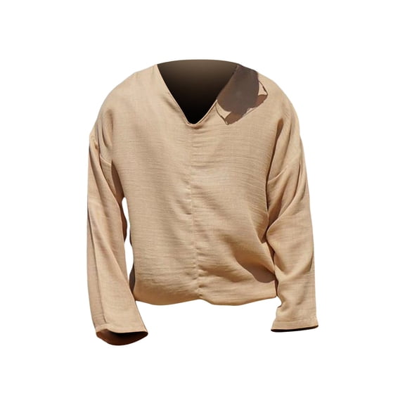 VJATTWR Men's Long Sleeve Round Neck Camo T-Shirt Long Sleeve Thermal Soft Lightweight Shirt Tops L