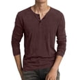 thumbnail image 1 of VJATTWR Men's Long Sleeve T-Shirt, Comfortable Crew Neck Bulk Tee, Heavy L, 1 of 5