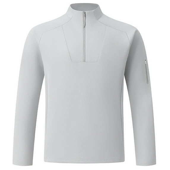 VJATTWR Men's Long Sleeve T-Shirts 1-Pack,Solid Color Tees, Soft Everyday Shirts Xxl