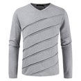 thumbnail image 1 of VJATTWR Men's Long Sleeve T-Shirts Assorted Pack, Mix of Solid Colors, Basic Wardrobe Foundation Xl, 1 of 3
