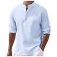thumbnail image 1 of VJATTWR Men's Long Sleeve Work Shirt, Durable Thermal Style, Ideal for Construction & Labor Xl, 1 of 6