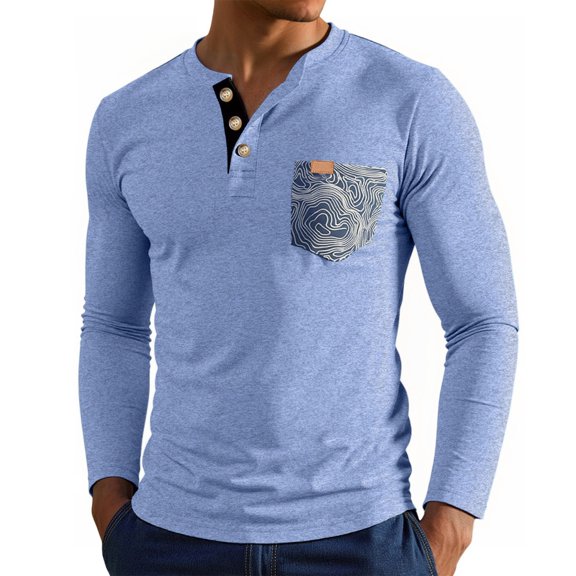 VJATTWR Men's Pullover Lightweight Long Sleeve Top Turtleneck T-Shirt Xl