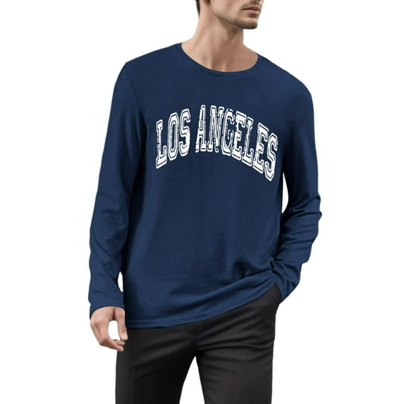 VJATTWR Men's Shirts Casual Long Sleeve Lightweight Button T-Shirts Men Slim Fit Basic Top Shirts L