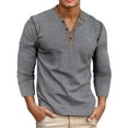 thumbnail image 1 of VJATTWR Men's Thermal Shirt Long Sleeve, Warm Crewneck Undershirt, Cold Weather Base Layer S, 1 of 7
