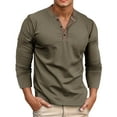 thumbnail image 1 of VJATTWR Men's Thermal Shirt Long Sleeve, Warm Crewneck Undershirt, Cold Weather Base Layer Xxxl, 1 of 7