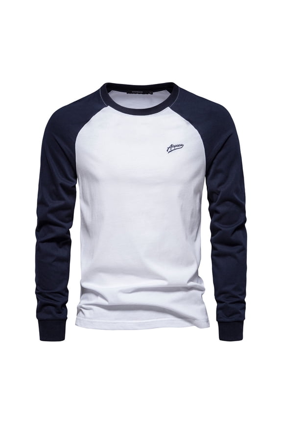 Men's and Big Men's Tech T-Shirt with Long Sleeves, Sizes S