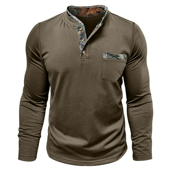 VJATTWR Mens Long Sleeve Dark Colorful T-Shirts, - Crew Neck Bulk Tees for Men, Sleeved Tshirt Packs M
