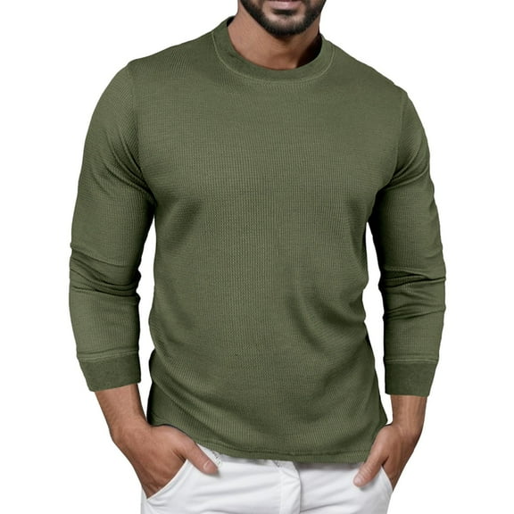 VJATTWR Mens Neck Thermal Undershirts Slim Fit Wicking Long Sleeve T Shirts Comfy Lightweight Solid Workout Tops for Men Xxl