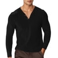 thumbnail image 1 of VJATTWR Oversized T Shirts for Men Long Sleeve Retro Distressed Pullover Shirts Crewneck Wash Tee Tops 2026 Fall Sweatshirt Coffee M M, 1 of 4
