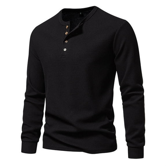 VJATTWR Shirts for Men,Mens Long Sleeve T Shirt,Big and Tall Shirts for Men,Print Crewneck Graphic Tee M