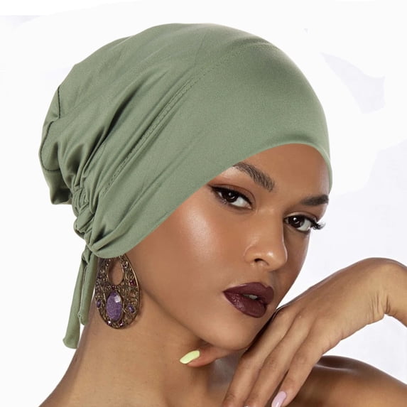VJGBEGW Women Under Scarf Hat Hijab Cap Islamic Muslim Under Scarf Turban Beanie Cap Undercap Hijab Scarf for Women