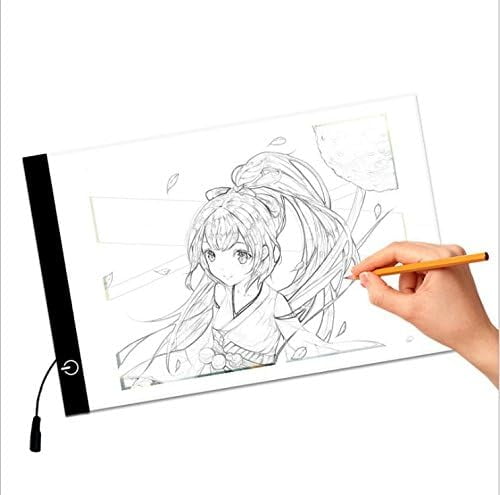 VKBAND A4 LED Copy Board Light Box, Art Craft Tracing Light Table for ...