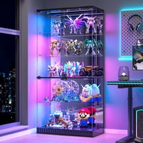 VKCC Glass Display Cabinet with Glass Doors,72.8