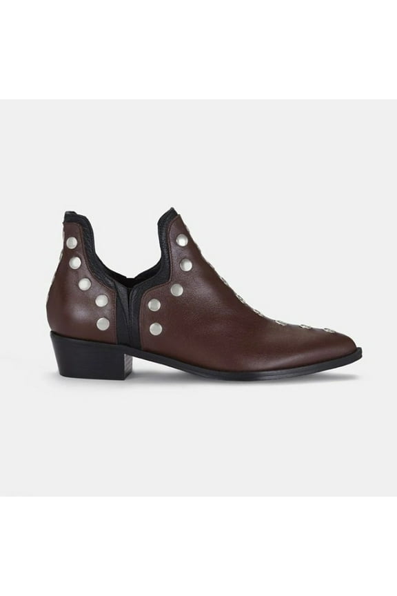 Ankle Boots For Women Low Heel Round Toe Low Heel Heels Slingback Red Winter Boots