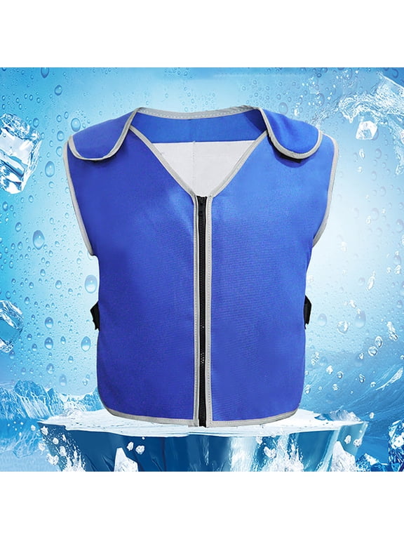 Summer Cool Vest Iced Clothes Heatstroke Prevention Vest With 20 Pack Ice Pack For Teens Men And Women