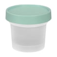 thumbnail image 1 of VKLU 3.4oz Mini Airtight Food Storage Container, Leak-proof Screw-Top Snack Cup, BPA-Free Small Portion Container for Sauce, Dressing & Campus Lunch Box, Green, 1 of 9